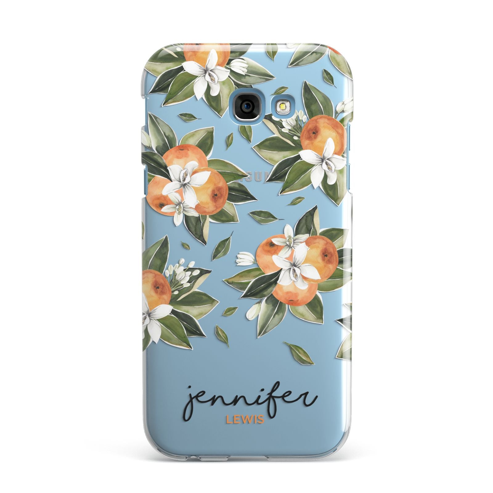 Personalised Bunch of Oranges Samsung Galaxy A7 2017 Case