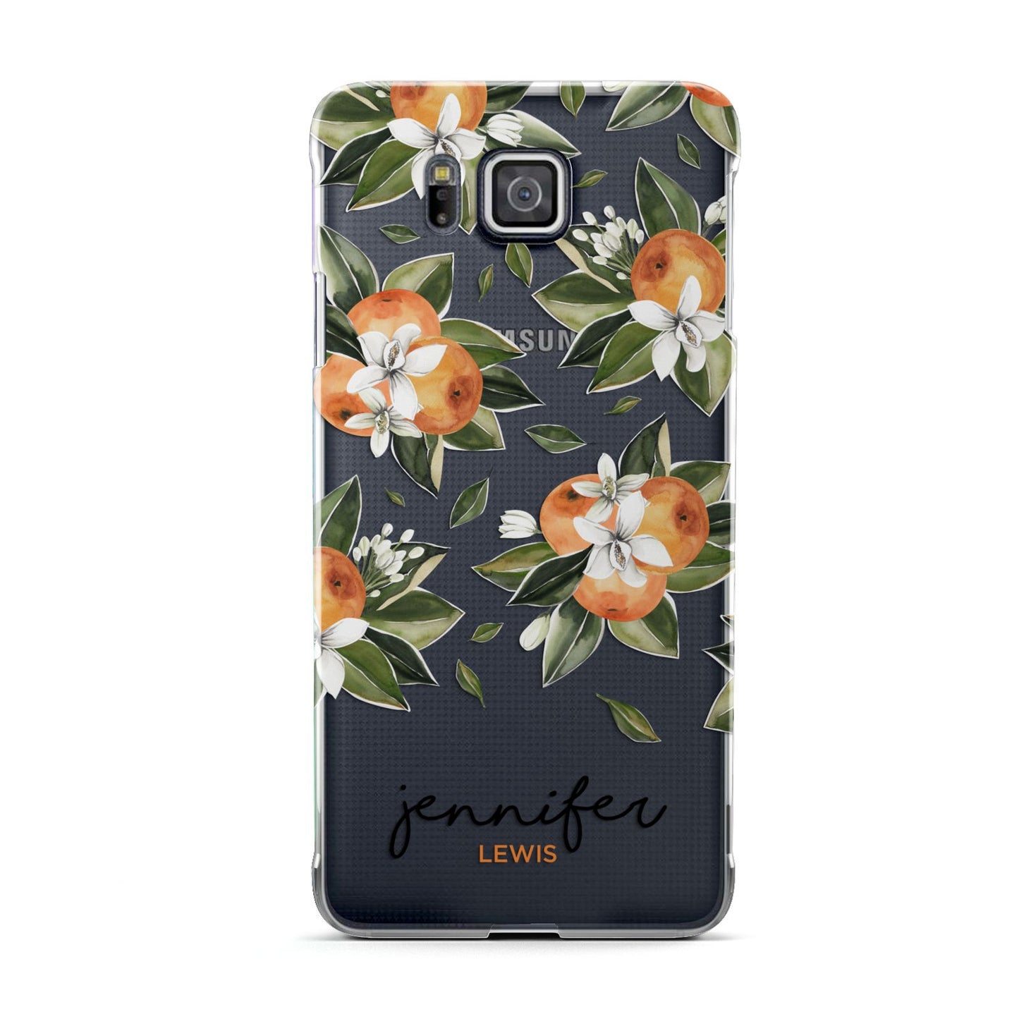 Personalised Bunch of Oranges Samsung Galaxy Alpha Case