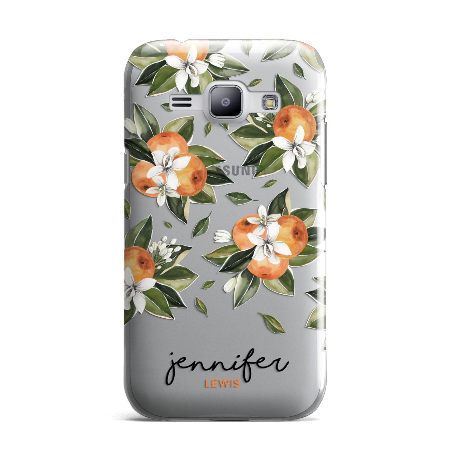 Personalised Bunch of Oranges Samsung Galaxy J1 2015 Case