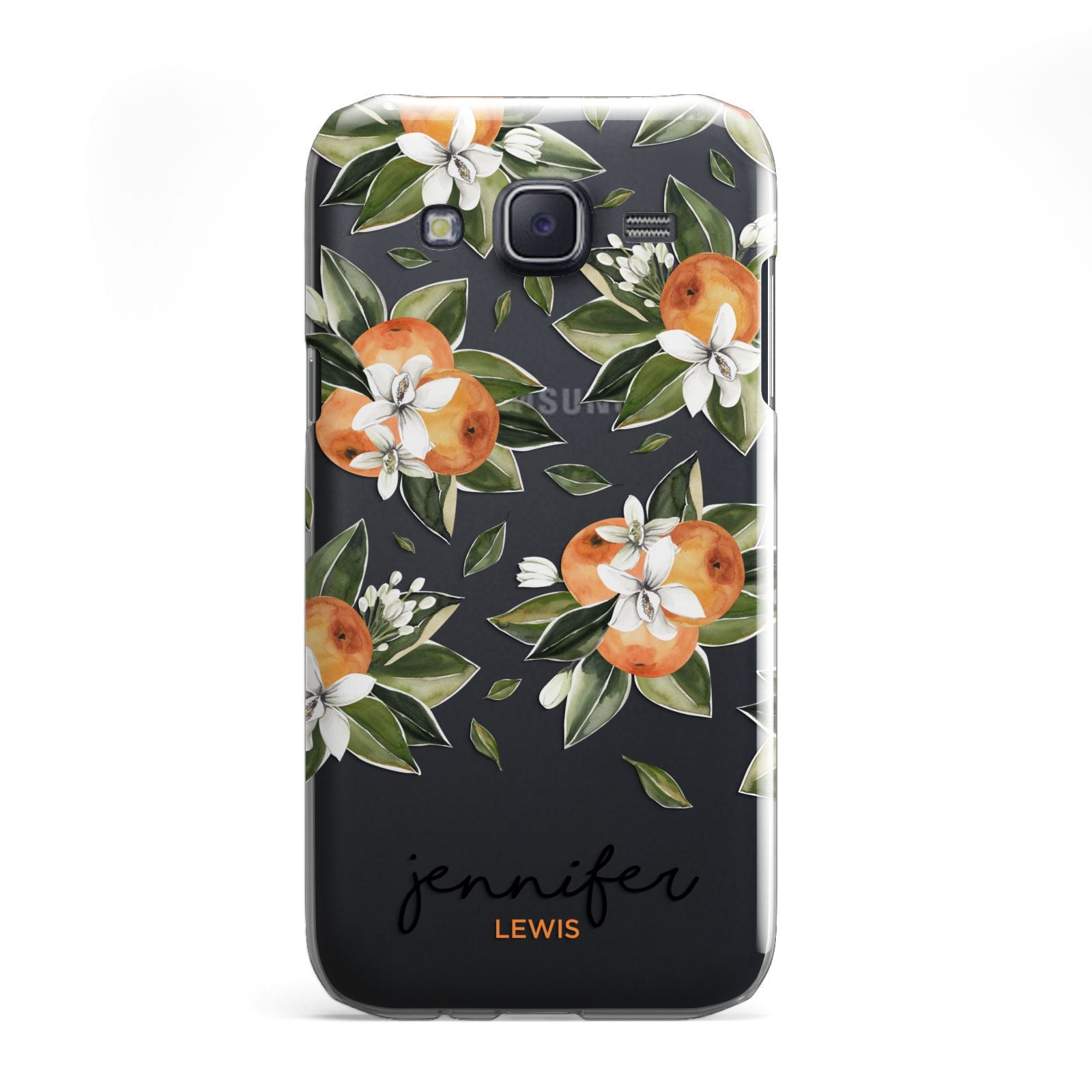 Personalised Bunch of Oranges Samsung Galaxy J5 Case