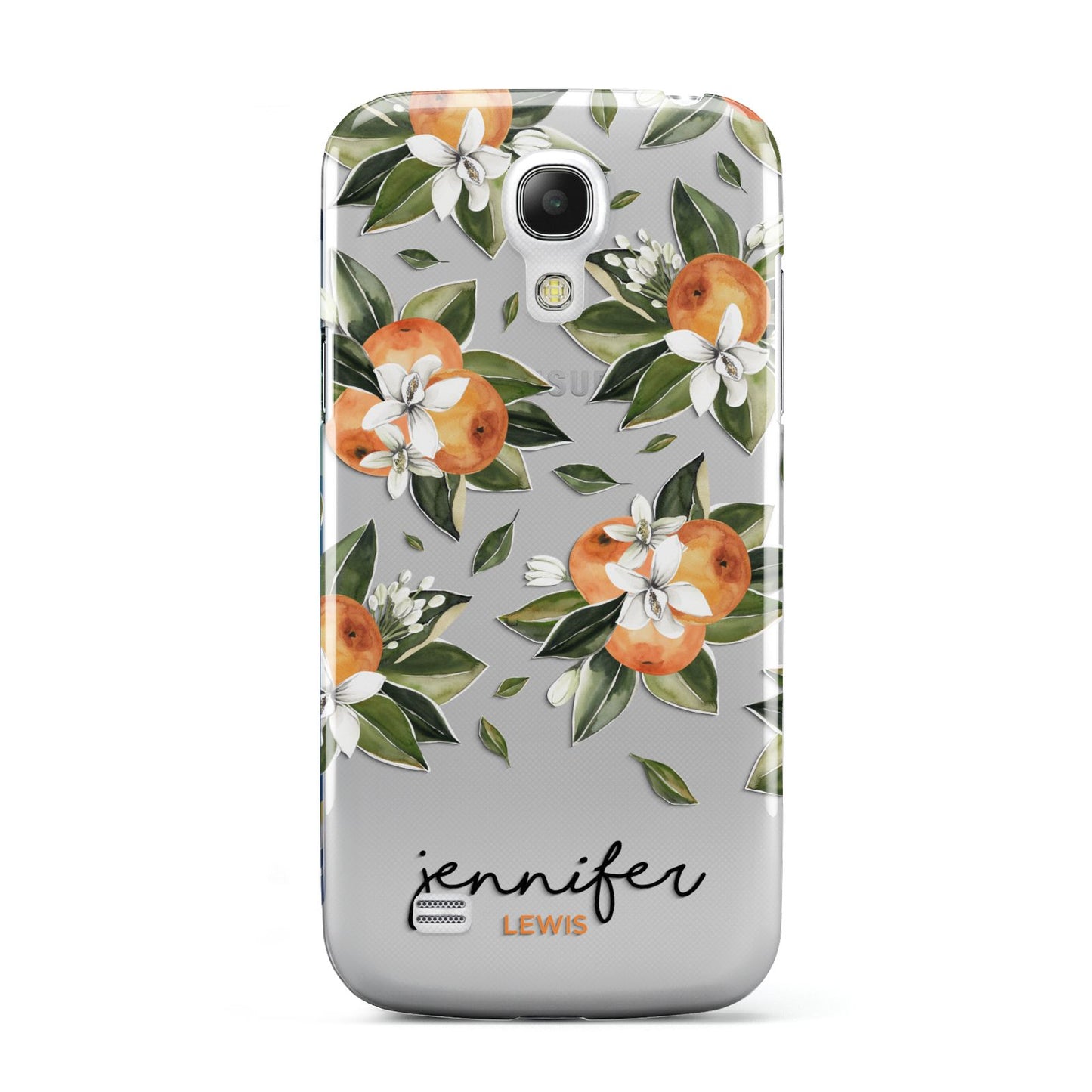 Personalised Bunch of Oranges Samsung Galaxy S4 Mini Case