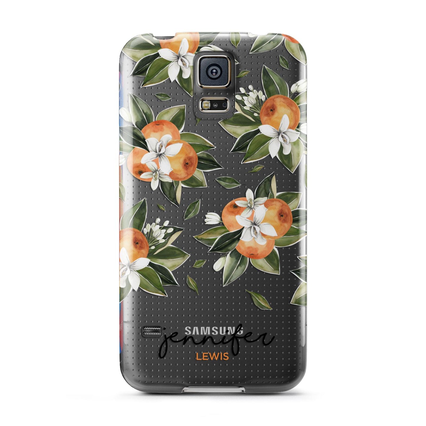 Personalised Bunch of Oranges Samsung Galaxy S5 Case