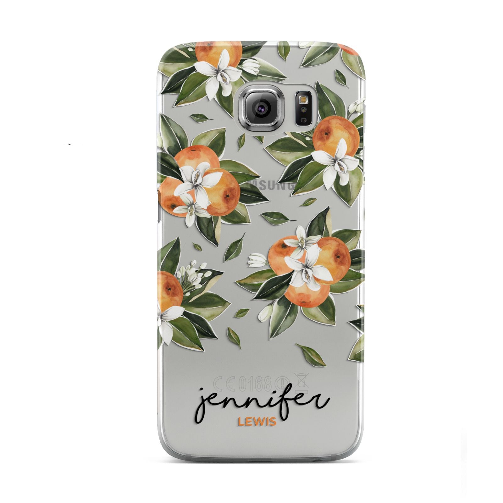 Personalised Bunch of Oranges Samsung Galaxy S6 Case