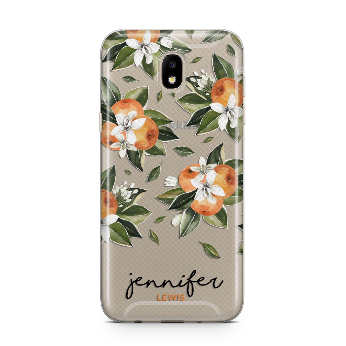 Personalised Bunch of Oranges Samsung J5 2017 Case