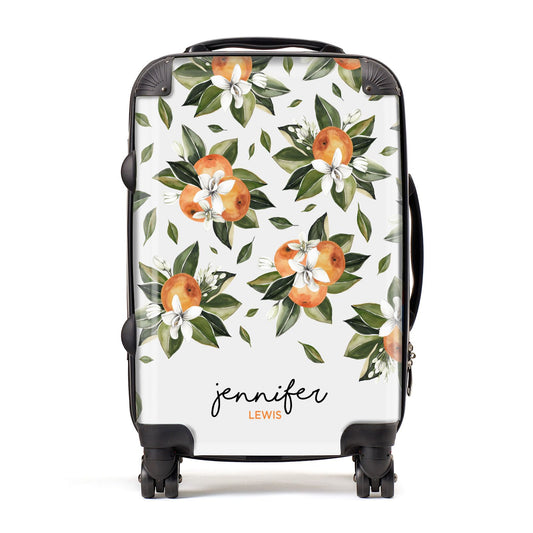 Personalised Bunch of Oranges Suitcase