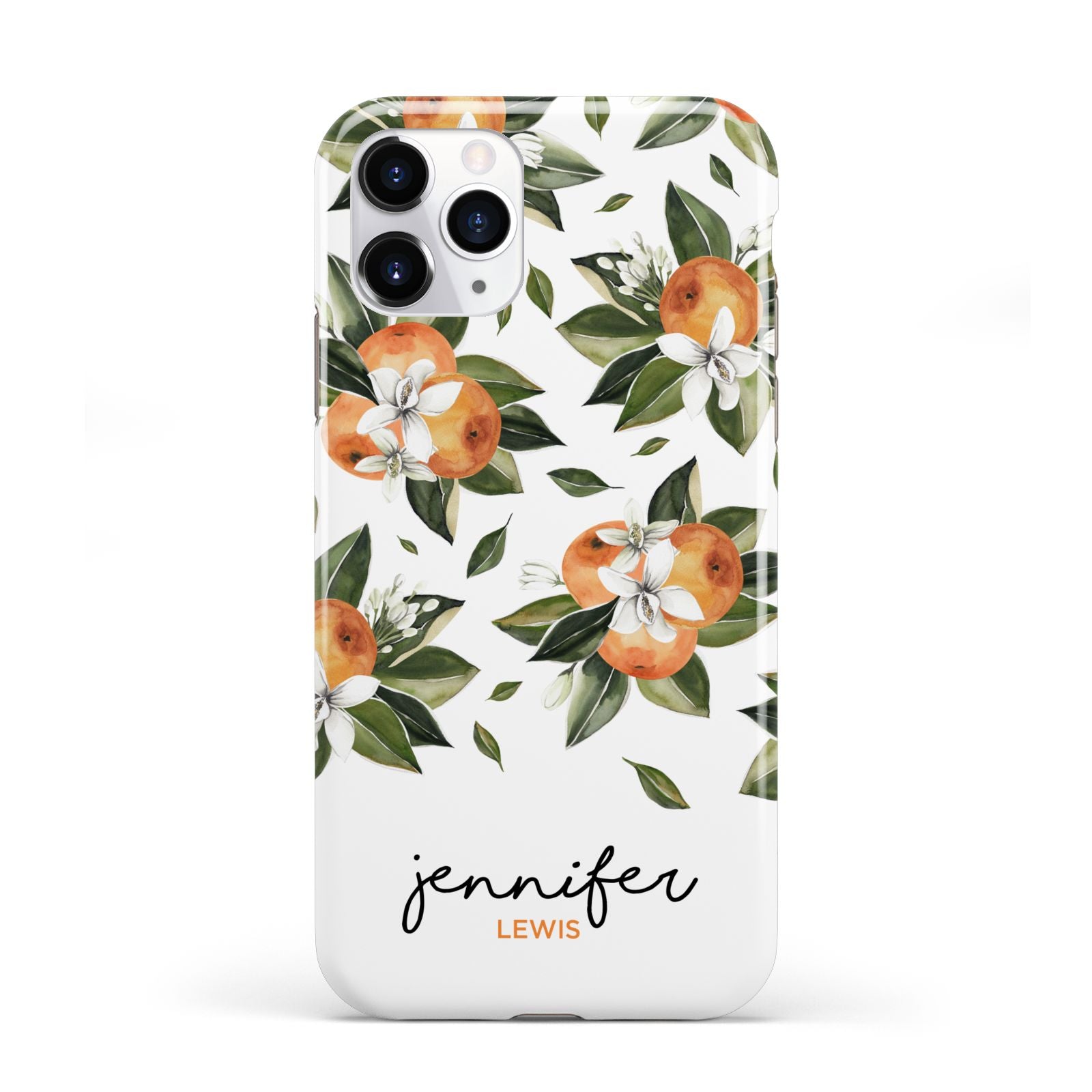 Personalised Bunch of Oranges iPhone 11 Pro 3D Tough Case