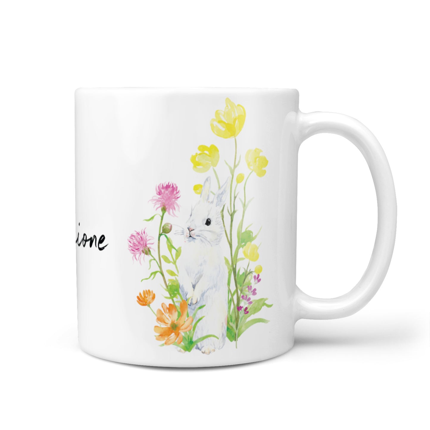 Personalised Bunny Rabbit 10oz Mug