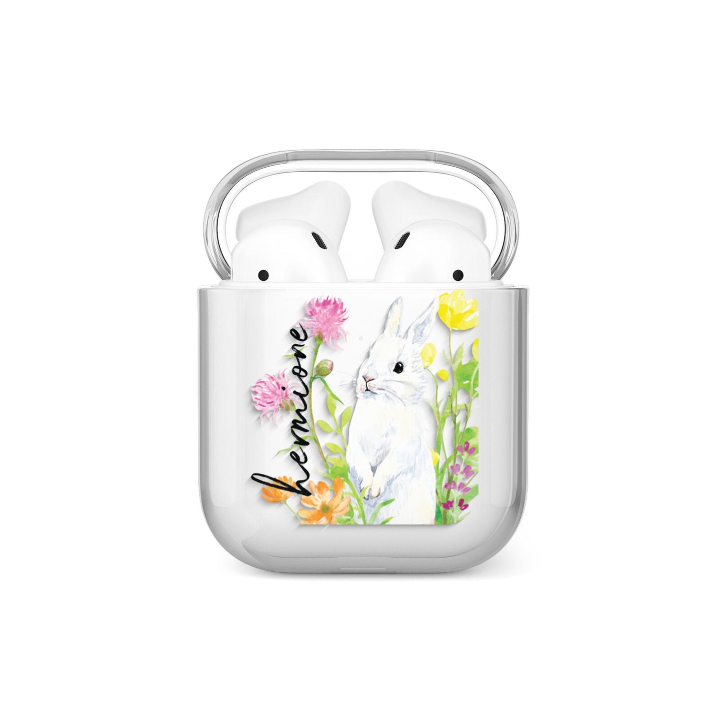 Personalised Bunny Rabbit AirPods Case