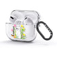 Personalised Bunny Rabbit AirPods Glitter Case 3rd Gen Side Image