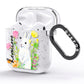 Personalised Bunny Rabbit AirPods Glitter Case Side Image