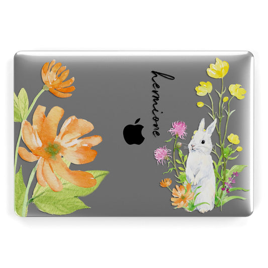 Personalised Bunny Rabbit Apple MacBook Case