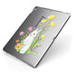 Personalised Bunny Rabbit Apple iPad Case on Grey iPad Side View