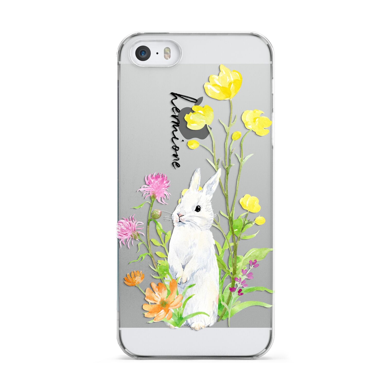 Personalised Bunny Rabbit Apple iPhone 5 Case