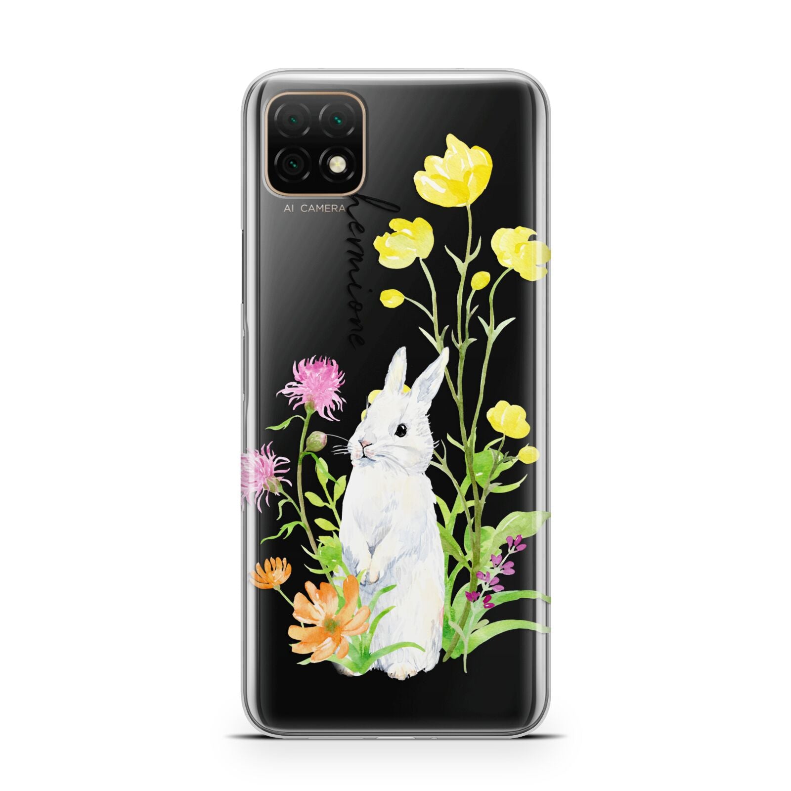 Personalised Bunny Rabbit Huawei Enjoy 20 Phone Case