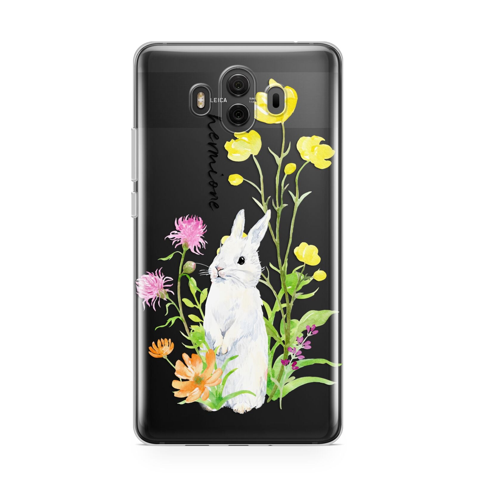 Personalised Bunny Rabbit Huawei Mate 10 Protective Phone Case
