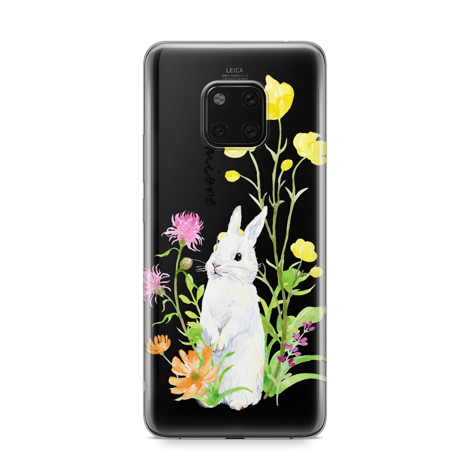 Personalised Bunny Rabbit Huawei Mate 20 Pro Phone Case