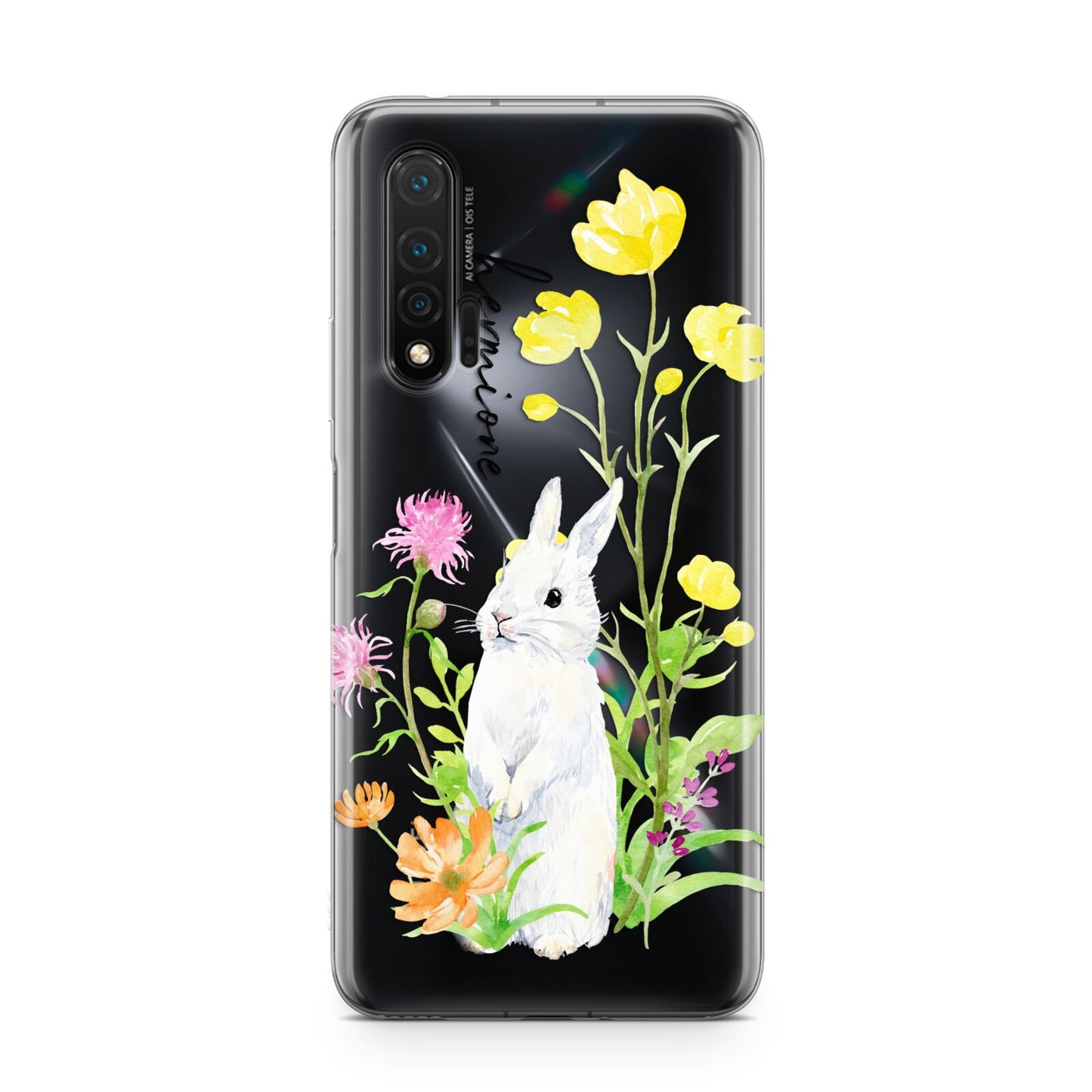 Personalised Bunny Rabbit Huawei Nova 6 Phone Case