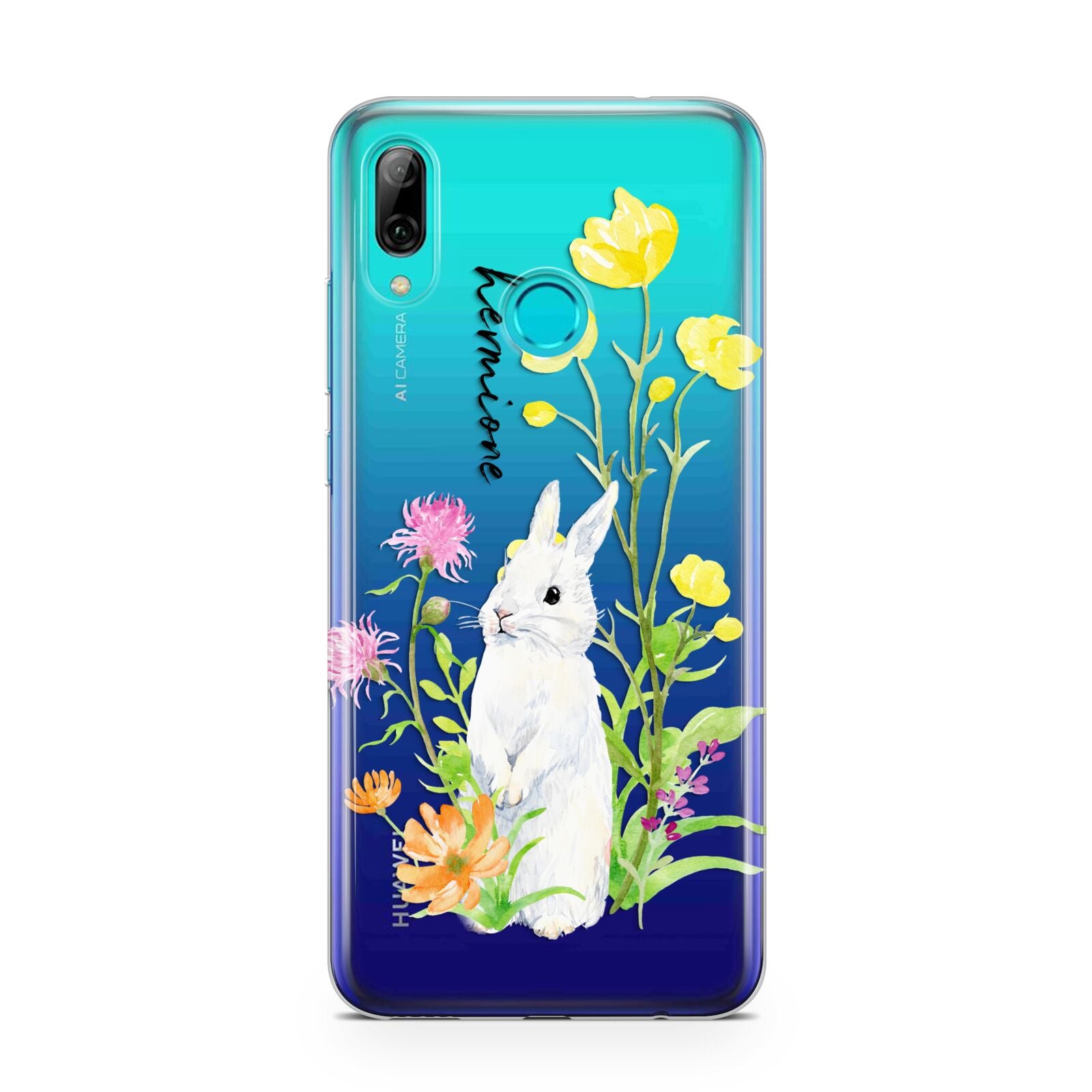 Personalised Bunny Rabbit Huawei P Smart 2019 Case