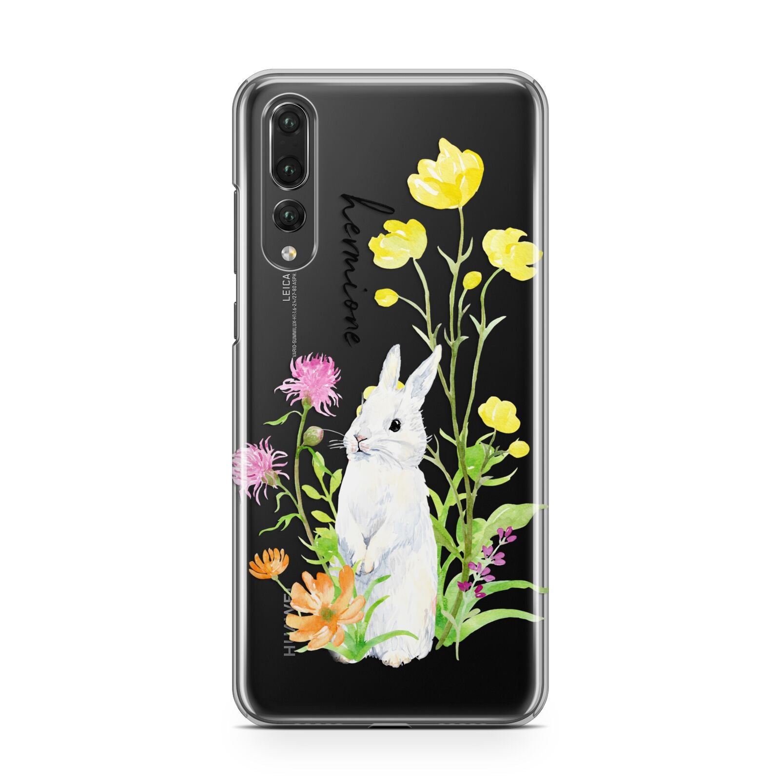 Personalised Bunny Rabbit Huawei P20 Pro Phone Case