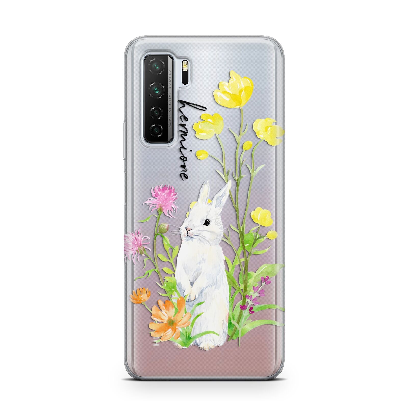 Personalised Bunny Rabbit Huawei P40 Lite 5G Phone Case