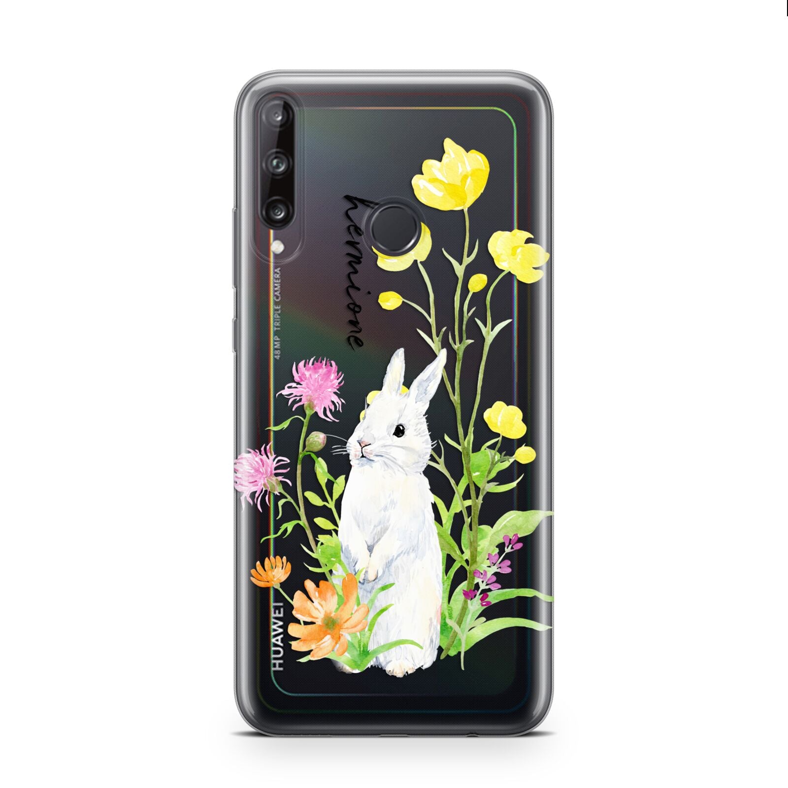 Personalised Bunny Rabbit Huawei P40 Lite E Phone Case