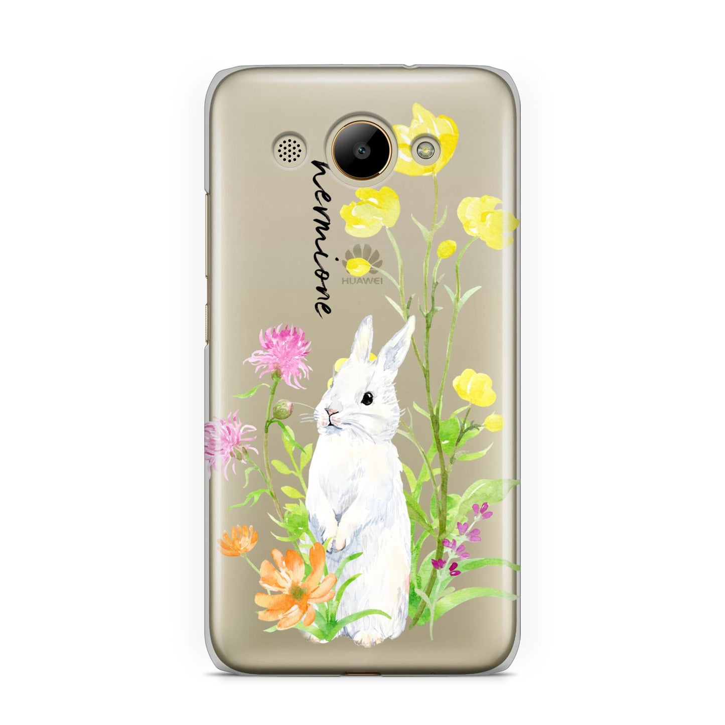 Personalised Bunny Rabbit Huawei Y3 2017