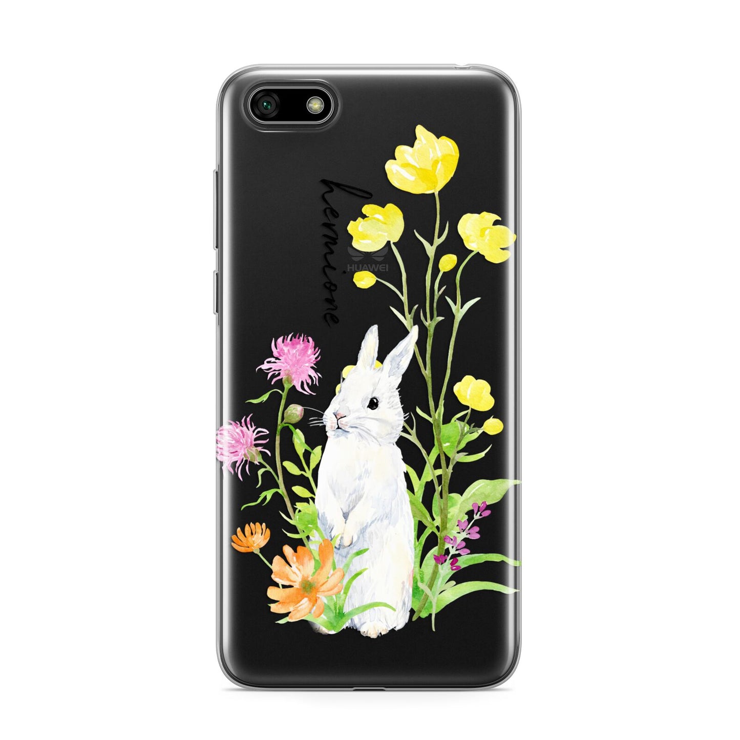 Personalised Bunny Rabbit Huawei Y5 Prime 2018 Phone Case