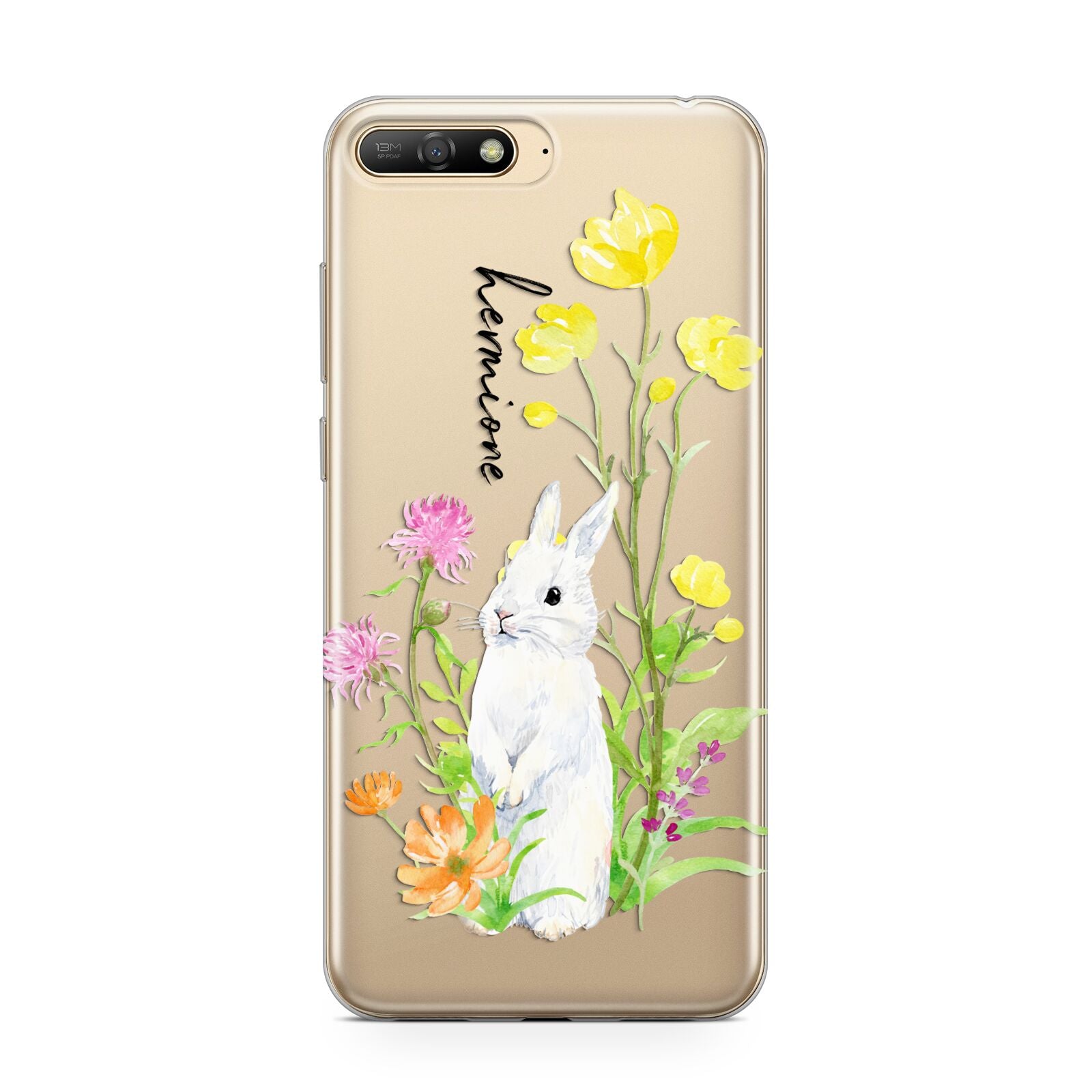 Personalised Bunny Rabbit Huawei Y6 2018