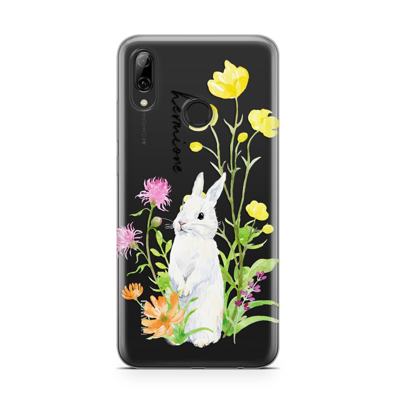Personalised Bunny Rabbit Huawei Y7 2019
