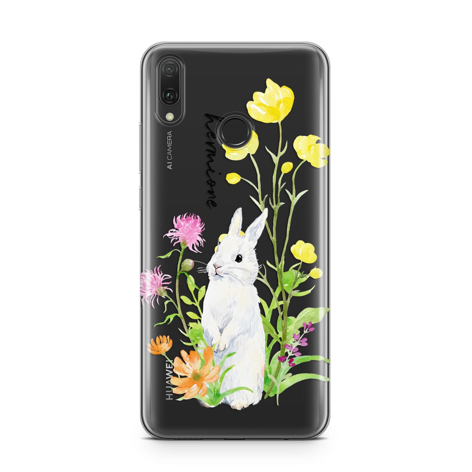 Personalised Bunny Rabbit Huawei Y9 2019