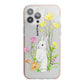 Personalised Bunny Rabbit iPhone 13 Pro Max TPU Impact Case with Pink Edges