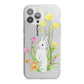 Personalised Bunny Rabbit iPhone 13 Pro Max TPU Impact Case with White Edges