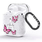 Personalised Butterfly AirPods Glitter Case Side Image