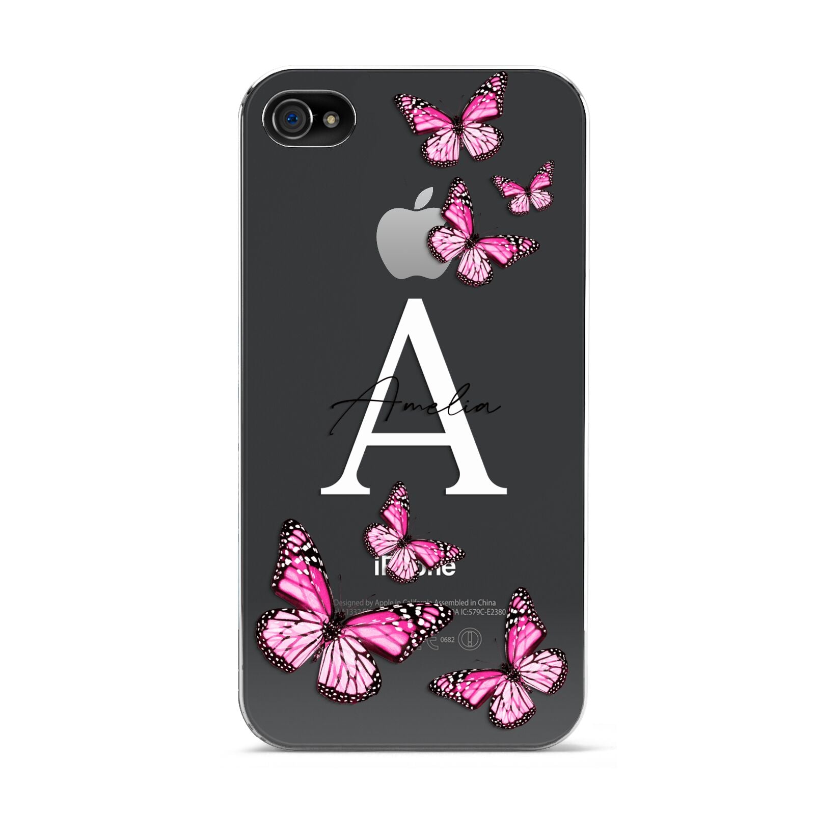 Personalised Butterfly Apple iPhone 4s Case