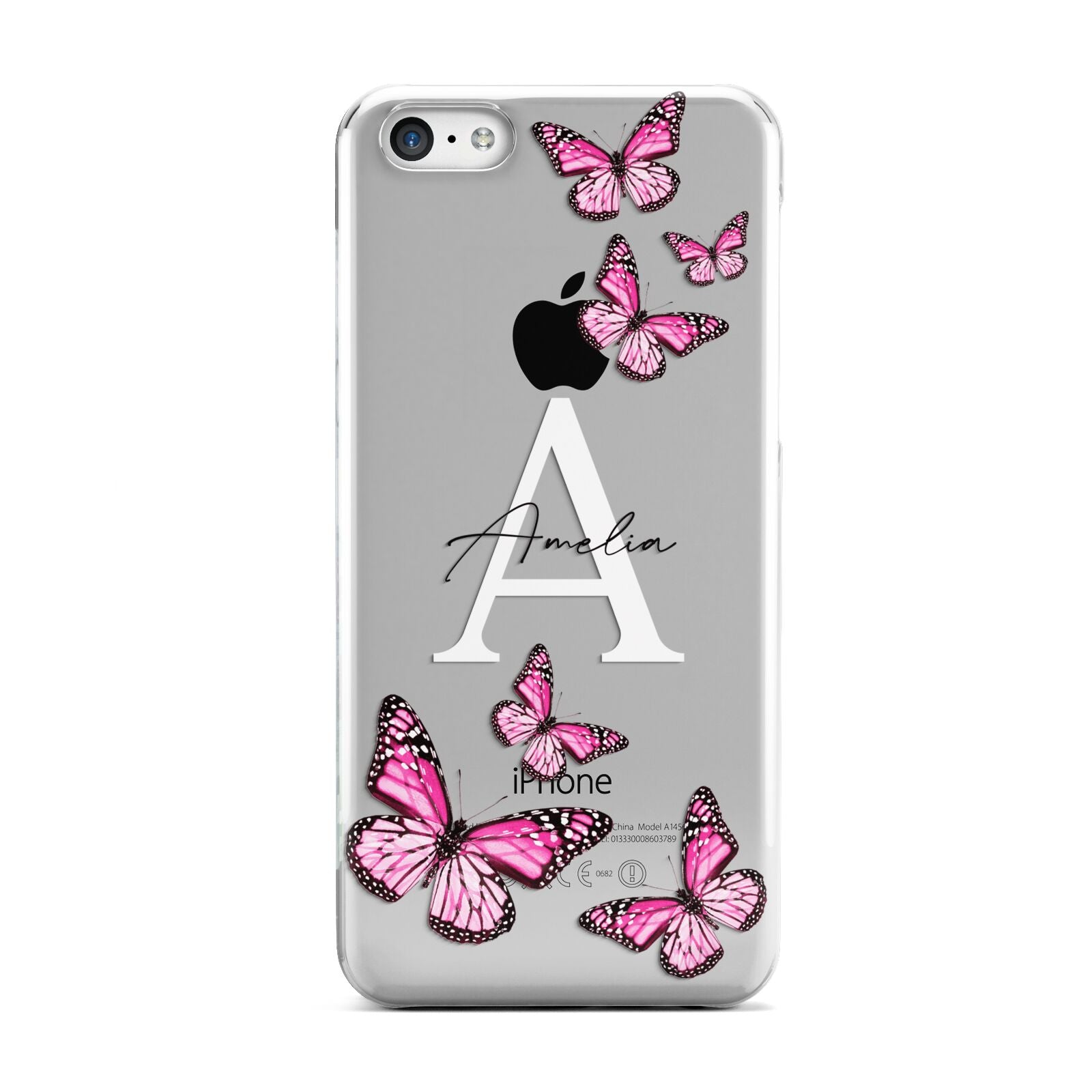 Personalised Butterfly Apple iPhone 5c Case