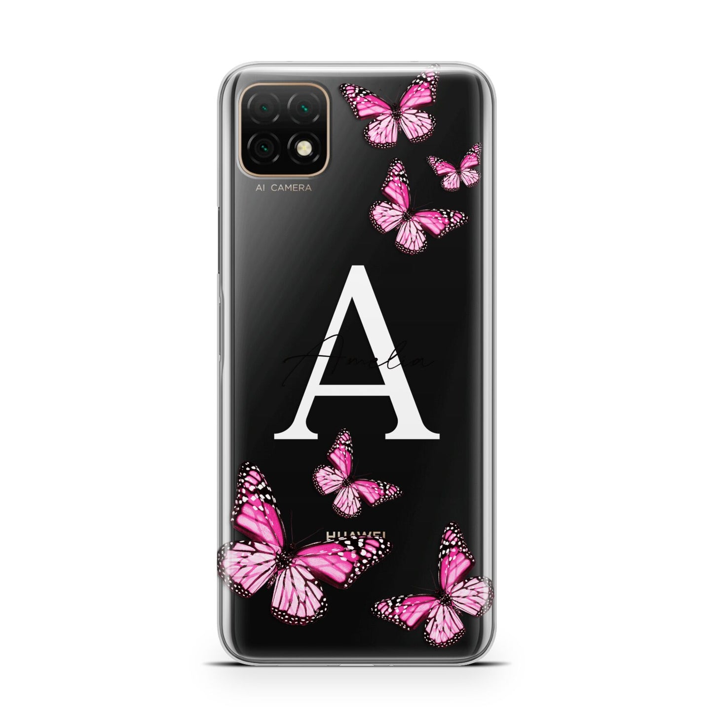 Personalised Butterfly Huawei Enjoy 20 Phone Case