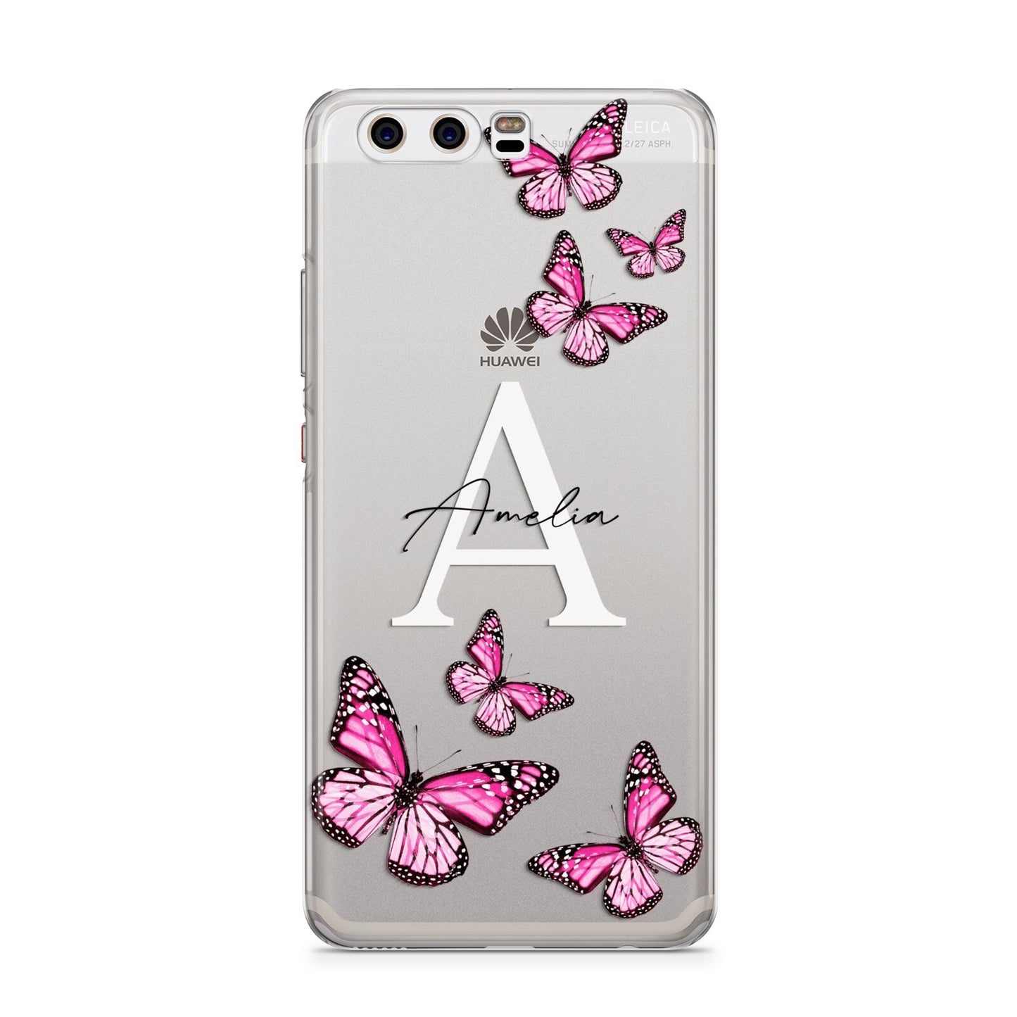Personalised Butterfly Huawei P10 Phone Case