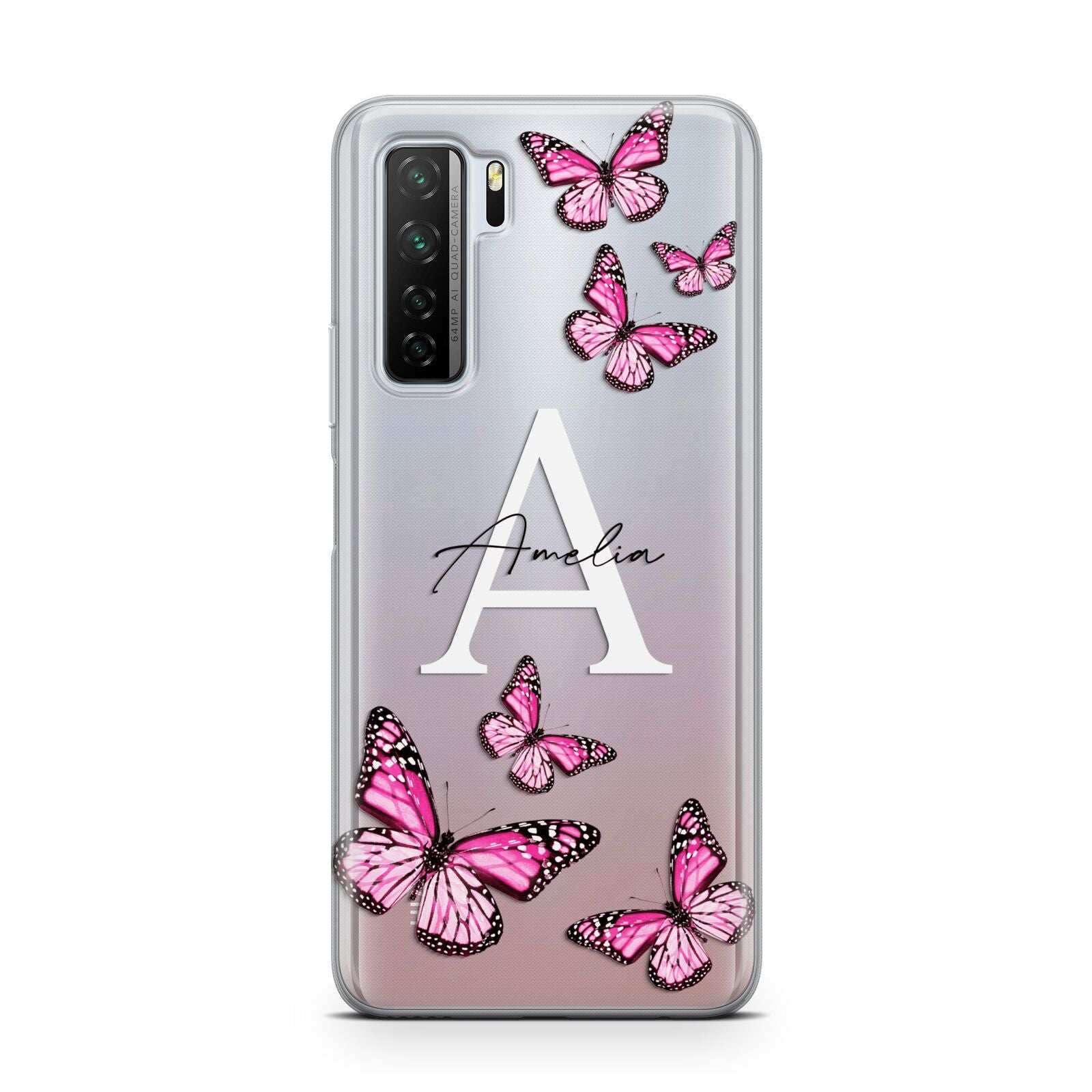 Personalised Butterfly Huawei P40 Lite 5G Phone Case
