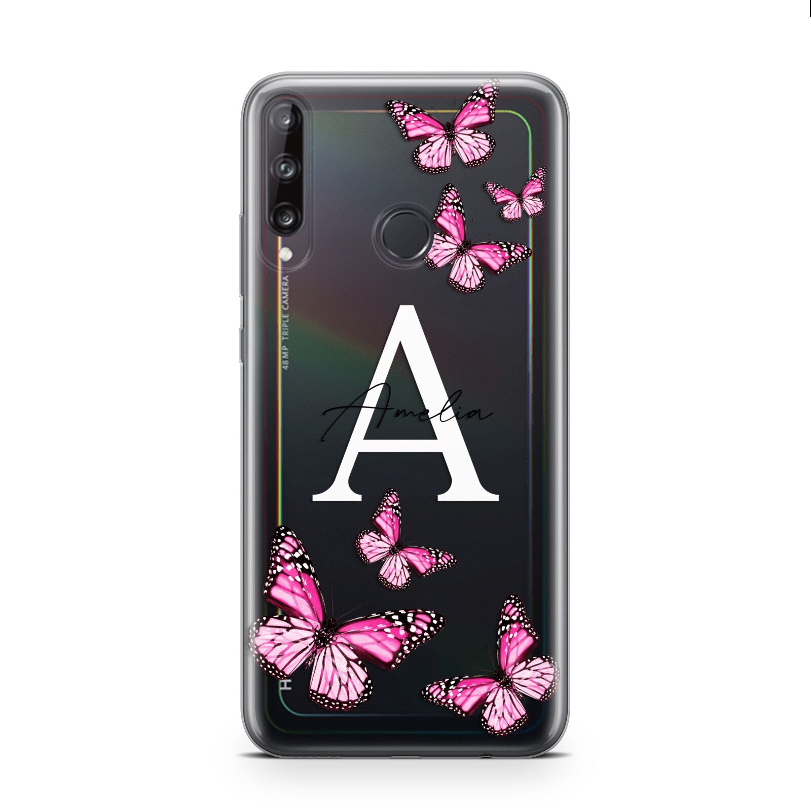 Personalised Butterfly Huawei P40 Lite E Phone Case