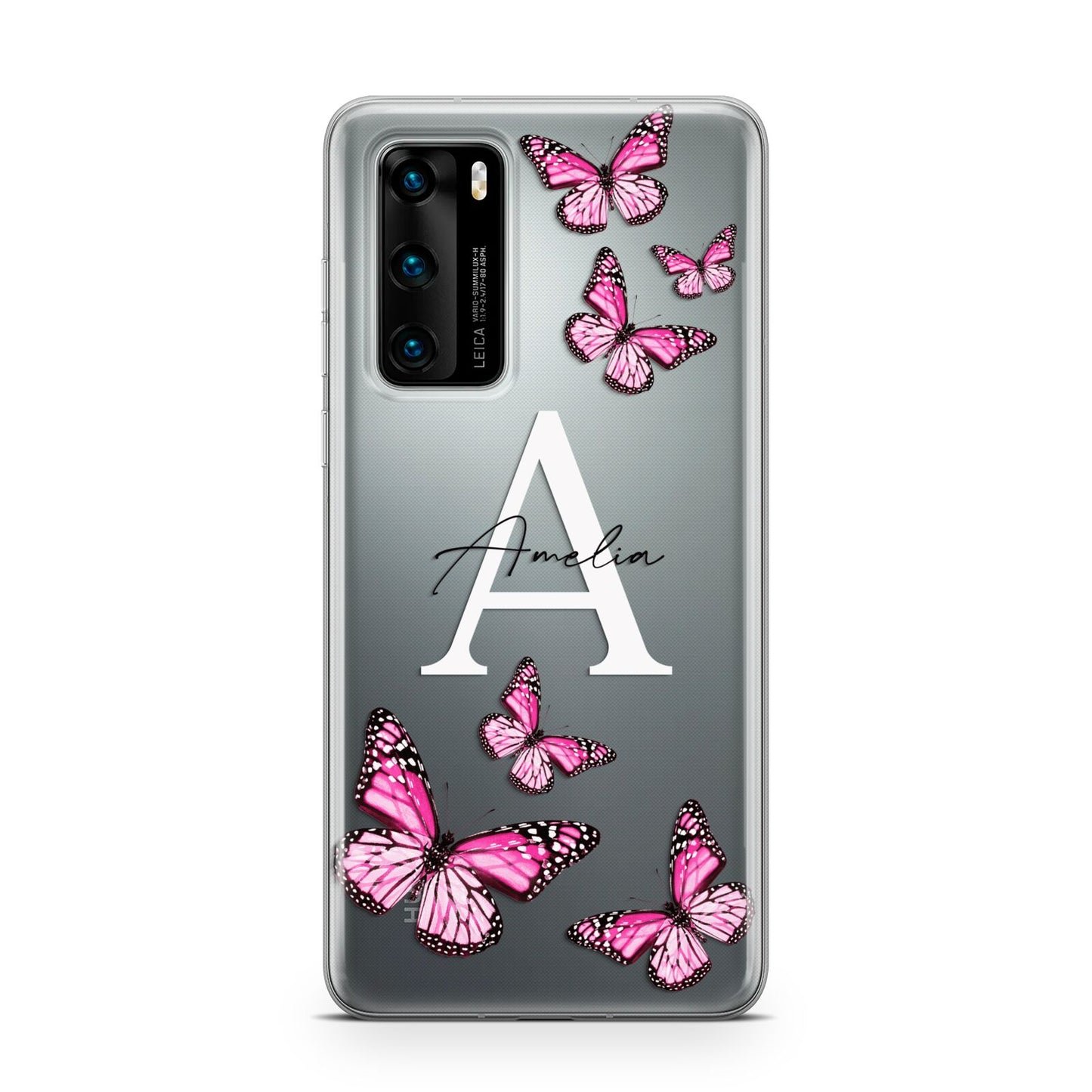 Personalised Butterfly Huawei P40 Phone Case