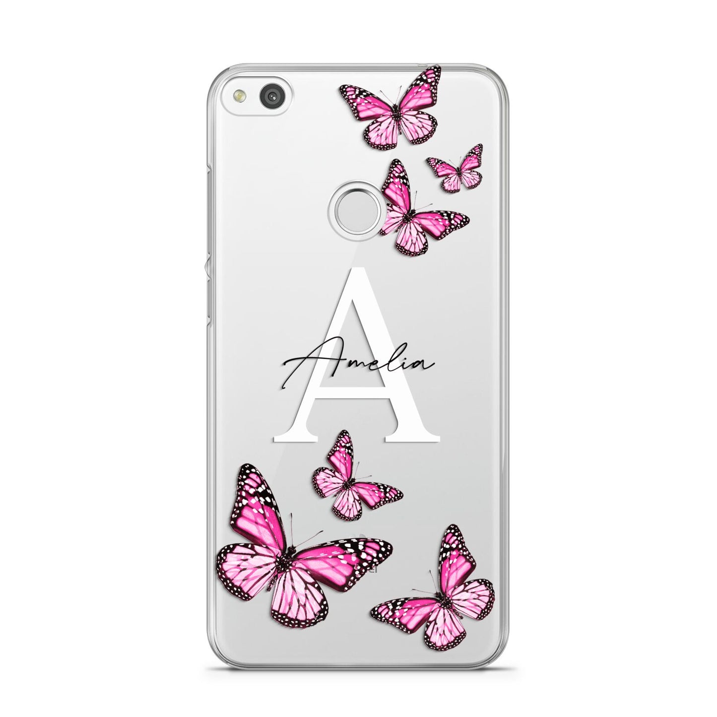 Personalised Butterfly Huawei P8 Lite Case