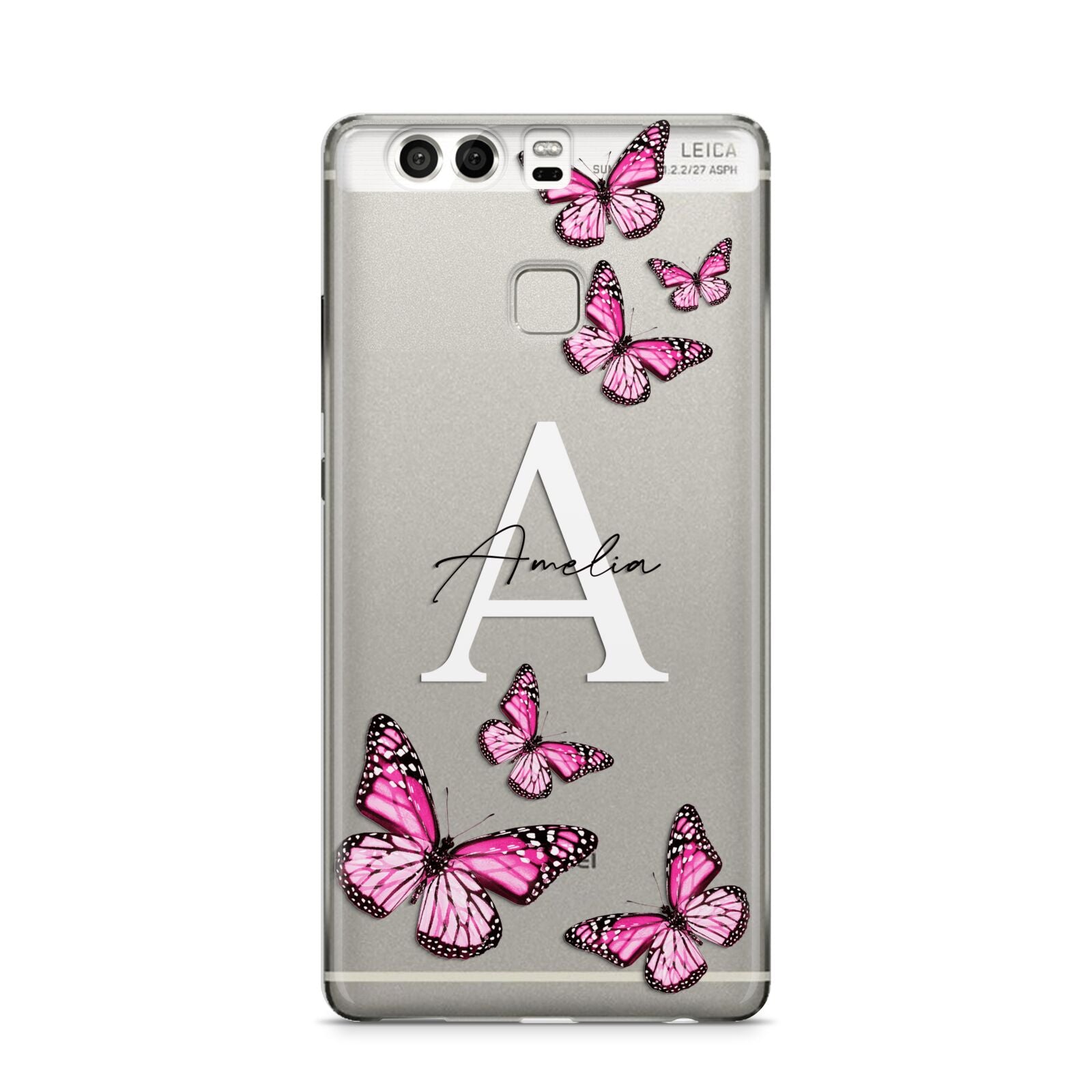 Personalised Butterfly Huawei P9 Case