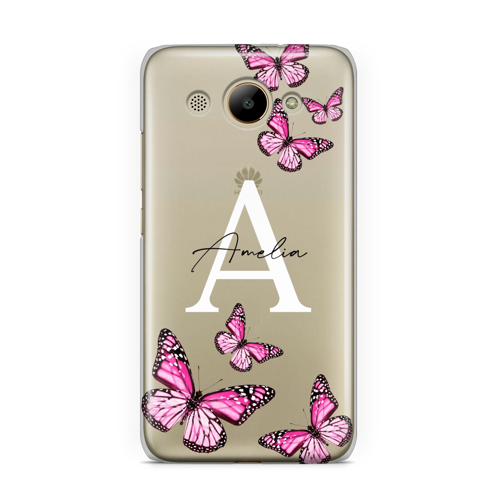 Personalised Butterfly Huawei Y3 2017