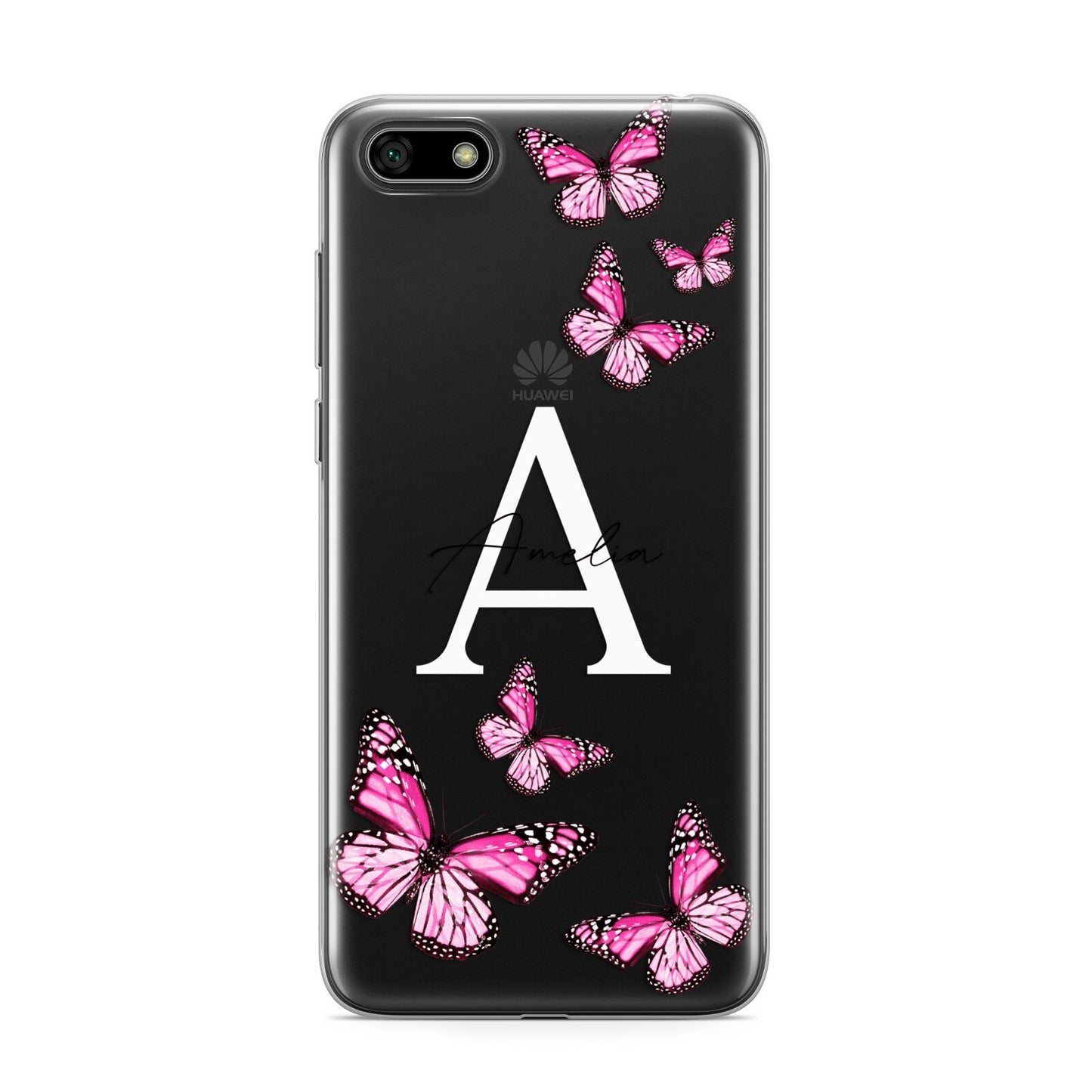 Personalised Butterfly Huawei Y5 Prime 2018 Phone Case