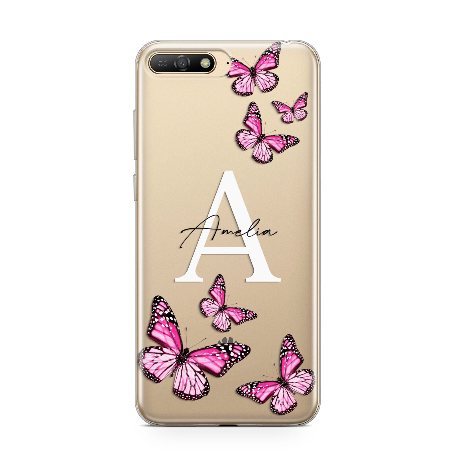 Personalised Butterfly Huawei Y6 2018