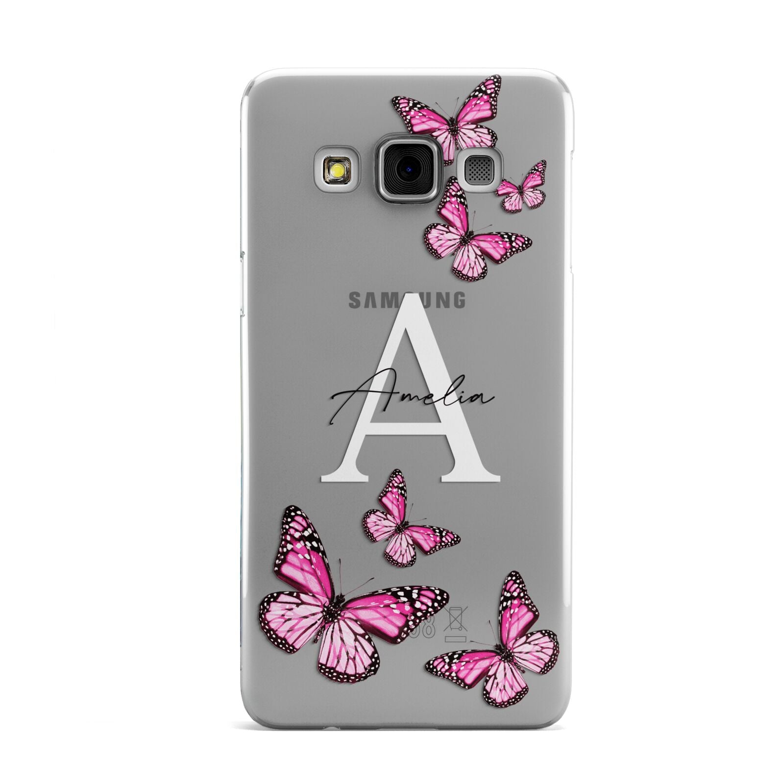 Personalised Butterfly Samsung Galaxy A3 Case