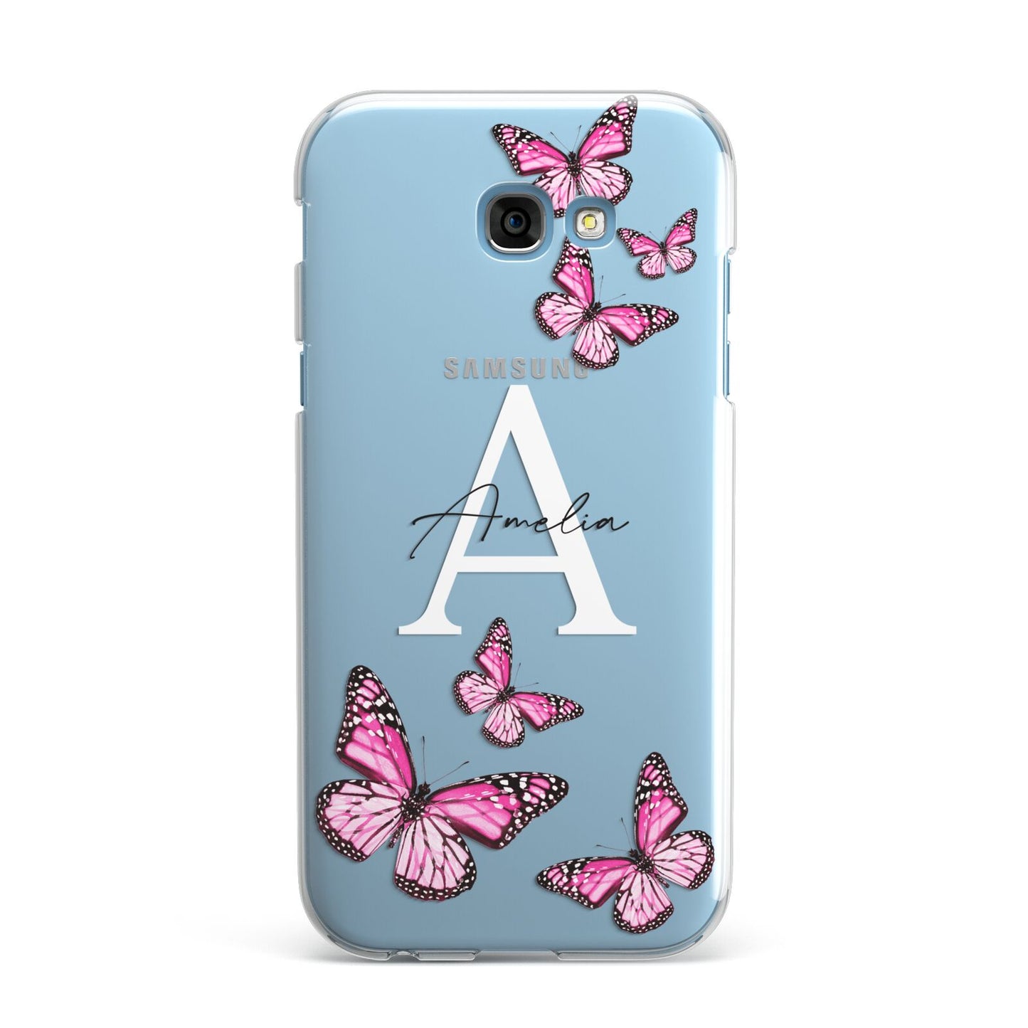 Personalised Butterfly Samsung Galaxy A7 2017 Case