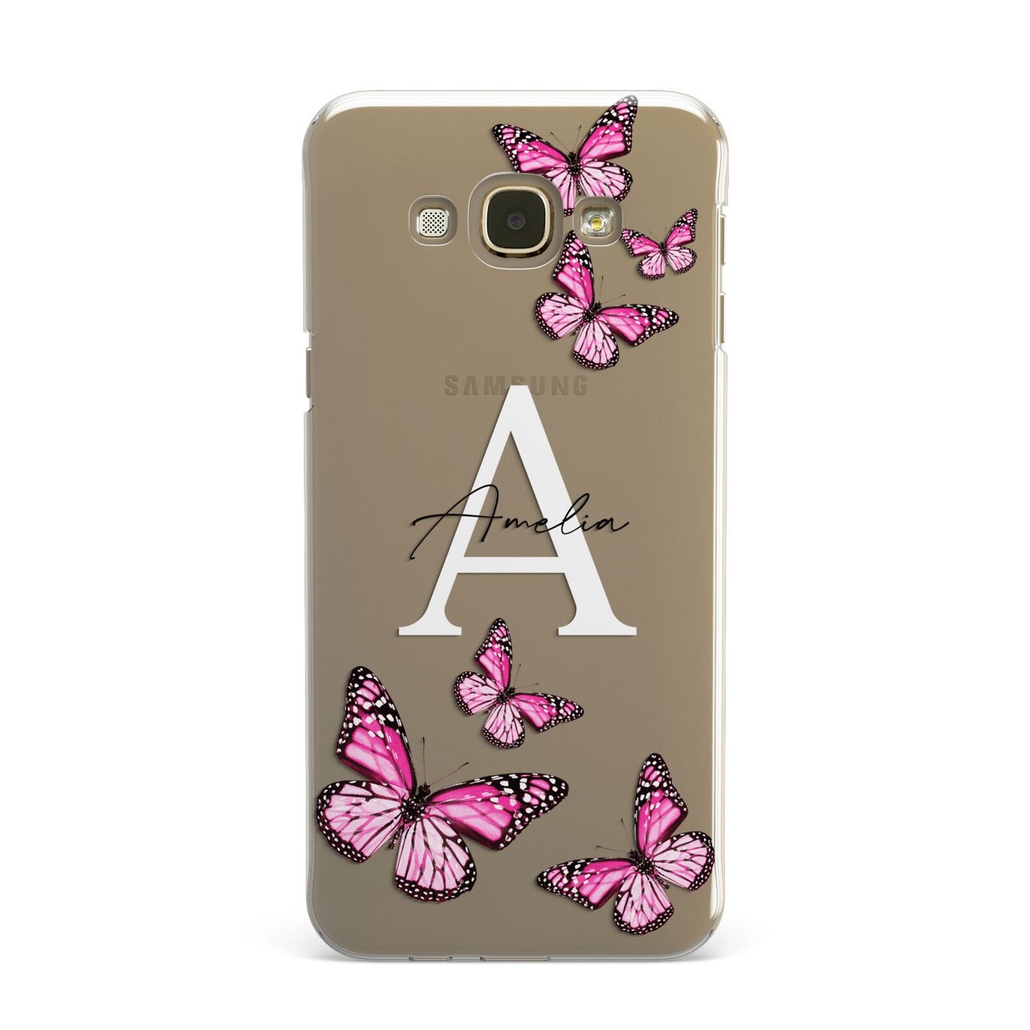 Personalised Butterfly Samsung Galaxy A8 Case