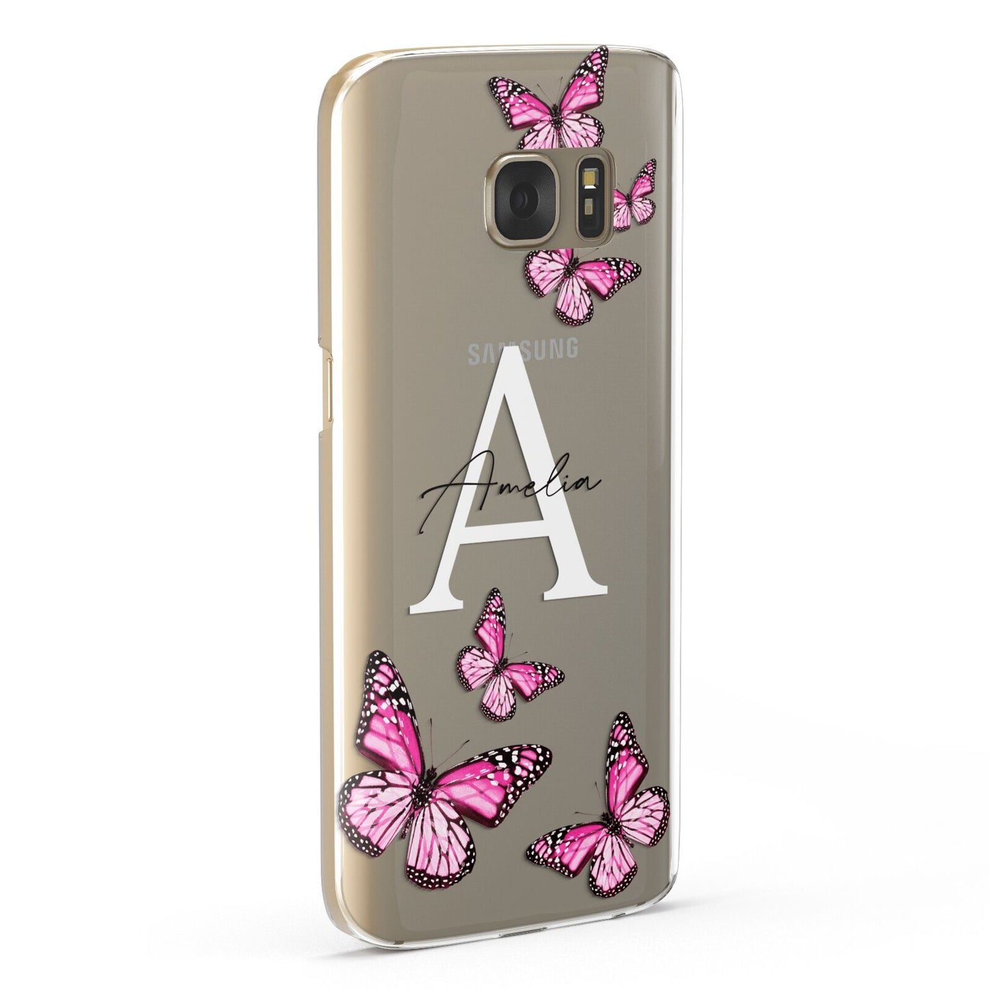 Personalised Butterfly Samsung Galaxy Case Fourty Five Degrees