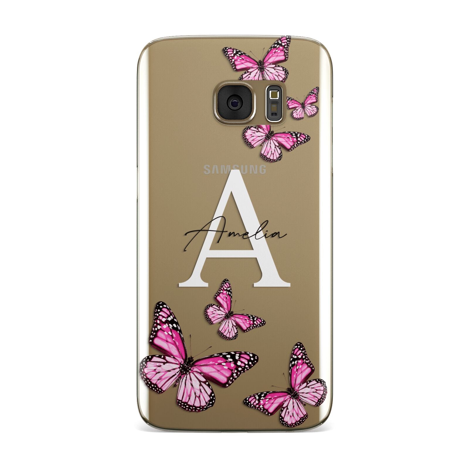 Personalised Butterfly Samsung Galaxy Case